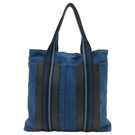 Hermès Sac à main GM Troca Vertical Hermes Bleu