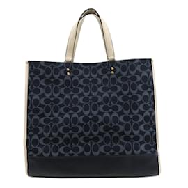 Coach-Borsa Tote Signature C2827 di Coach-Blu