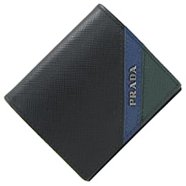 Prada-Prada Coin Case 2MM935-Black,Blue,Green