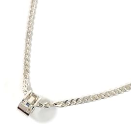 Gucci-Collana in argento Gucci G Ring ritagliata-Argento