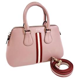 Bally-Borsa a spalla in pelle rosa BALLY-Rosa