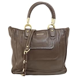 Bally-Borsa tote in pelle BALLY per donne-Marrone