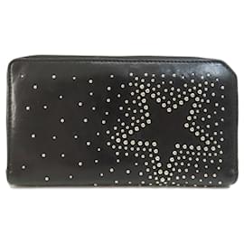 Jimmy Choo-Jimmy Choo Star Motif Long Wallet-Black