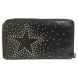 Jimmy Choo-Jimmy Choo Star Motif Long Wallet-Black