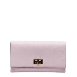 Fendi-Fendi Peekaboo Long Wallet 8M0427-Rose