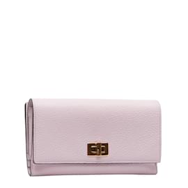 Fendi-Fendi Peekaboo Long Wallet 8M0427-Rose