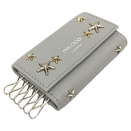 Étui à clés Neptune Jimmy Choo Gris