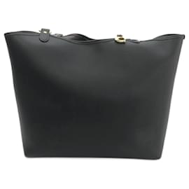 Coach-Coach Polished Pebble Leather Everyday Tote Bag-Black