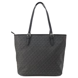 Michael Kors-Sac fourre-tout MK Signature de Michael Kors-Noir