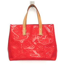 Louis Vuitton-Louis Vuitton Monogram Vernis Reade PM Handbag-Red