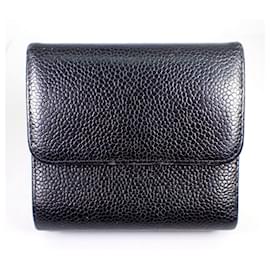 Chanel-Chanel Caviar Leather Black Coin Purse-Black