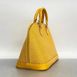 Louis Vuitton-Sac à main Epi Alma Louis Vuitton-Jaune