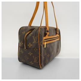 Louis Vuitton-Louis Vuitton Monogram Shoulder Bag-Brown,Monogram