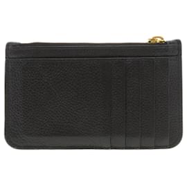 Balenciaga-Balenciaga Calfskin Coin Purse-Black