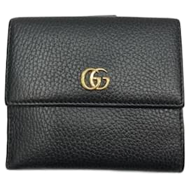 Gucci-Gucci GG Marmont Bi-fold Wallet-Black