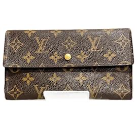 Louis Vuitton-Louis Vuitton Monogram Long Wallet-Brown