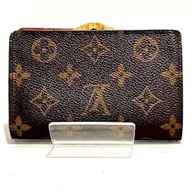 Louis Vuitton-Louis Vuitton Monogram Portefeuil Viennois Bifold Wallet-Brown,Monogram