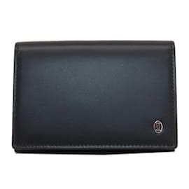 Cartier-Cartier Black Leather Business Card Case-Black