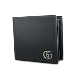 Gucci-Gucci GG Marmont Leather Wallet-Black