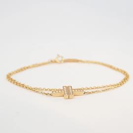 Tiffany & Co-Bracelet en diamant charm T Two W Chain de Tiffany-Autre