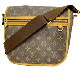 Louis Vuitton-Louis Vuitton Monogram Bosphore PM Shoulder Bag-Brown,Monogram