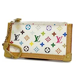 Louis Vuitton-Porte-monnaie Louis Vuitton Monogram Multicolore-Blanc,Multicolore