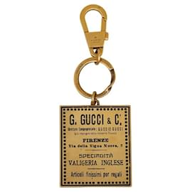 Gucci-Gucci Label Motif Keychain-Other
