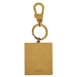 Gucci-Gucci Label Motif Keychain-Other