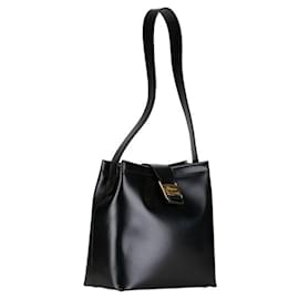 Salvatore Ferragamo-Salvatore Ferragamo Vara Handbag-Black