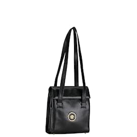 Versace-Versace Medusa Tote Bag-Black