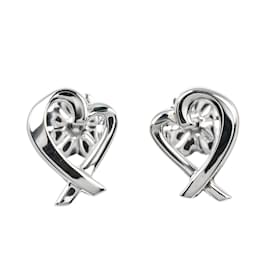 Tiffany & Co-Boucles d'oreilles en forme de cœur Loving de Tiffany & Co.-Autre