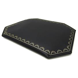 Cartier-Cartier GUIRLANDE DE CARTIER Leather Pouch-Black