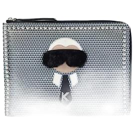 Fendi-Fendi Clutch Bag-Brown,Black,White