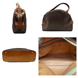 Céline-Celine Handbag Macadam PVC/Leather-Brown