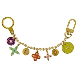 Louis Vuitton-Louis Vuitton Monogram Portocle Chaine Looping Keychain-Multiple colors