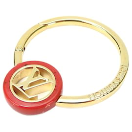 Louis Vuitton-Louis Vuitton Keyring M64535-Red,Golden