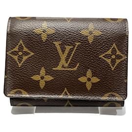 Louis Vuitton-Louis Vuitton Monogram Business Card Case-Brown