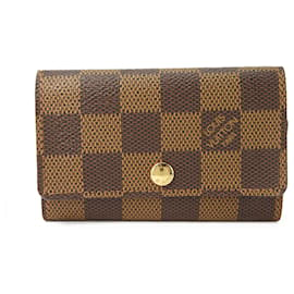 Louis Vuitton-Louis Vuitton Damier Canvas Keycase-Brown