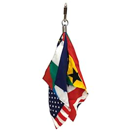 Louis Vuitton-Louis Vuitton Keychain Bijoux Sac Flags-Multiple colors