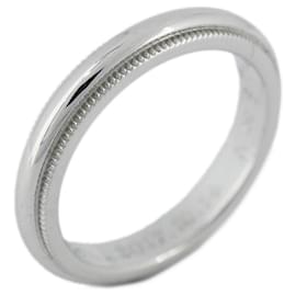 Tiffany & Co-Bague Tiffany Milgrain en Platine 950-Autre