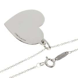 Tiffany & Co-Collier Plaque Cœur Tiffany en Argent-Autre