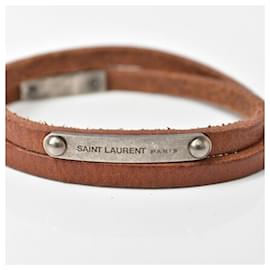 Saint Laurent-Bracelet en cuir Saint Laurent-Autre