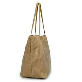 Loewe-Loewe Gold Anagram Soft Leather Nappa Tote Bag-Golden