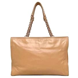 Bottega Veneta-Sac fourre-tout Intrecciato rose beige de Bottega Veneta-Beige