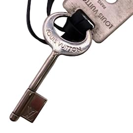 Louis Vuitton-Louis Vuitton M68094 Travel Key Necklace-Black,Silvery