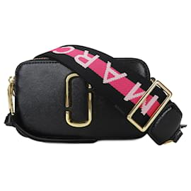 Marc Jacobs-Marc Jacobs Leather Shoulder Bag-Brown,Black,Pink,White