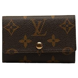 Louis Vuitton-Louis Vuitton Monogram Multicle 6 Key Case-Brown