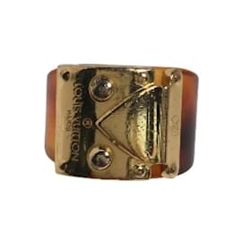 Louis Vuitton-Louis Vuitton Brown Band Ring-Brown