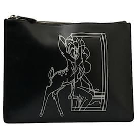 Givenchy-Givenchy Bambi Clutch Bag-Black