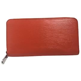 Louis Vuitton-Louis Vuitton Epi Leather Long Wallet-Orange